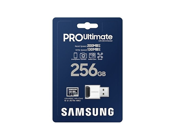 EAN 8806094952285 - Samsung MB-MY256SB/WW memoria flash 256 GB MicroSDXC UHS-I imagen 6