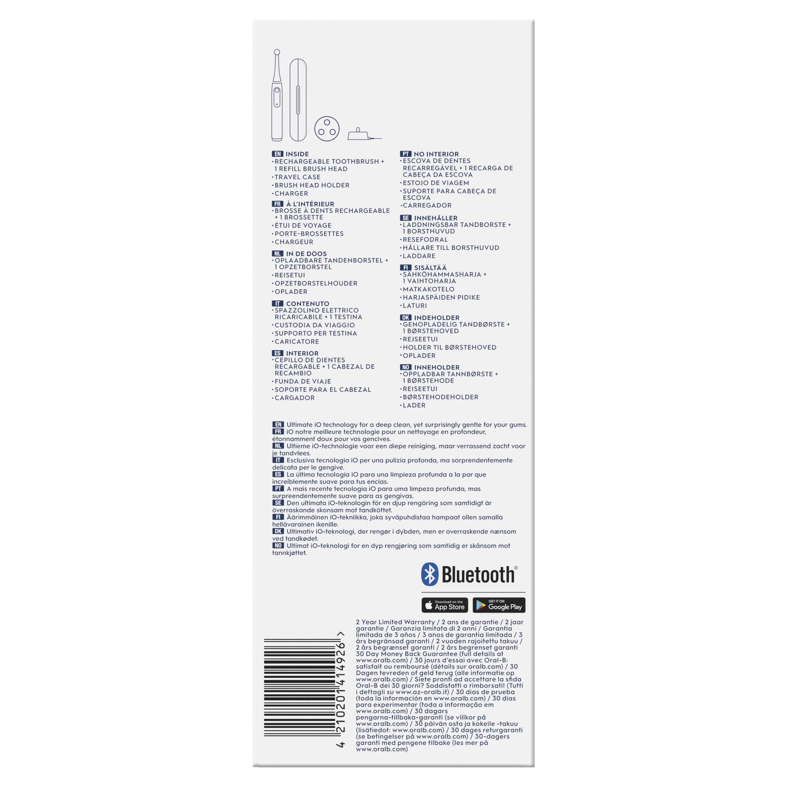 Cepillo Dental Oral-B Io Serie 5s Blanco