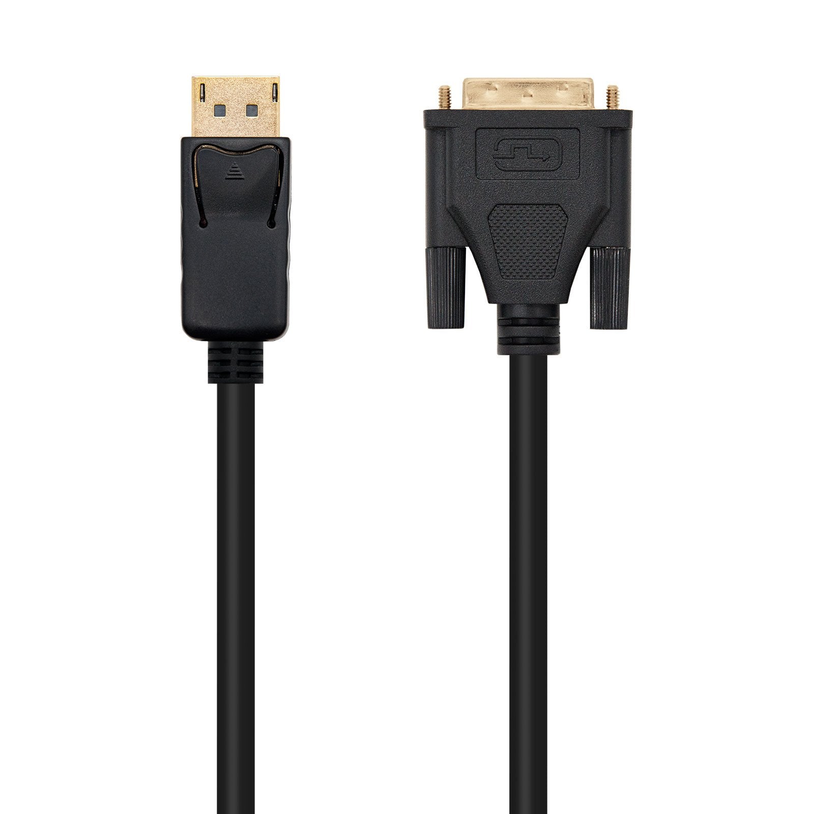 Nanocable Cable Conversor Displayport Macho A Dvi Macho 2m - Negro