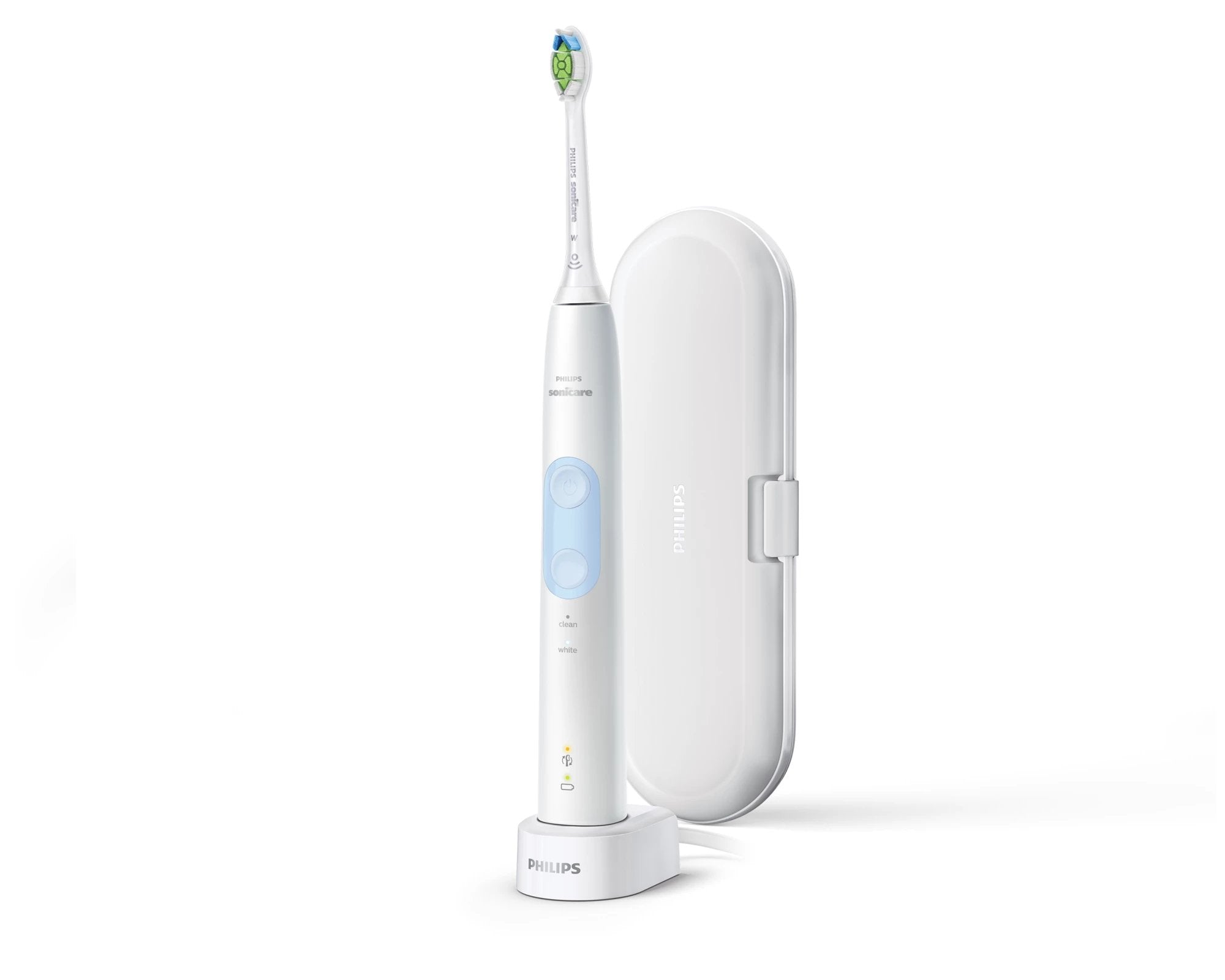 EAN 8710103846475 - Philips 4500 series HX6839/28 cepillo eléctrico para dientes Adulto Cepillo dental sónico Blanco imagen 1