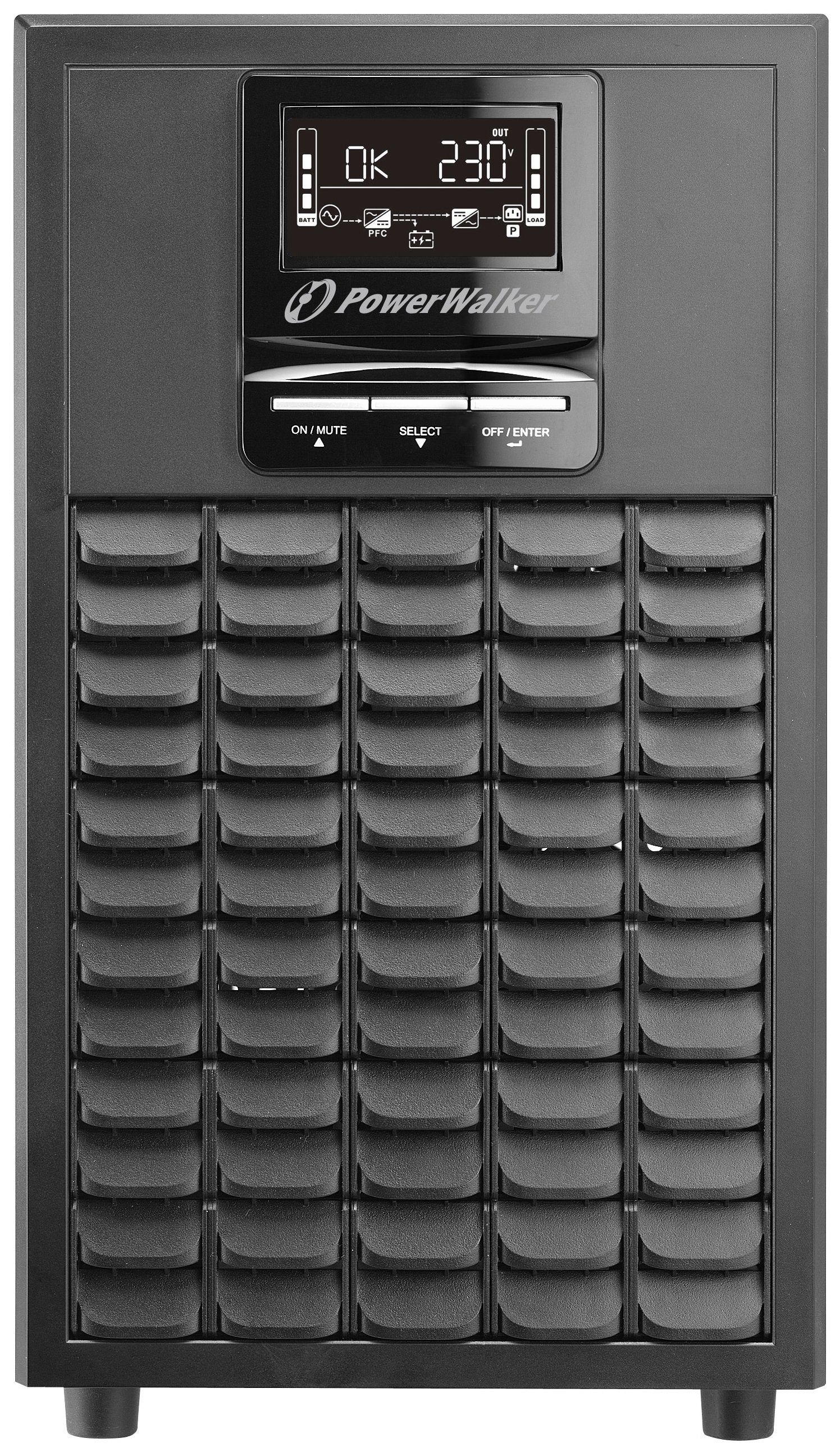 EAN 4260074979947 - PowerWalker VFI 3000 CG PF1 sistema de alimentación ininterrumpida (UPS) Doble conversión (en línea) 3 kV imagen 4