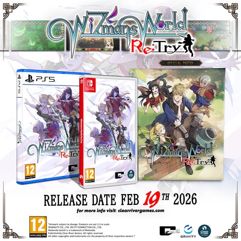 EAN 7350002938034 - Clear River Games WiZmans World Re;Try Estándar Nintendo Switch imagen 3