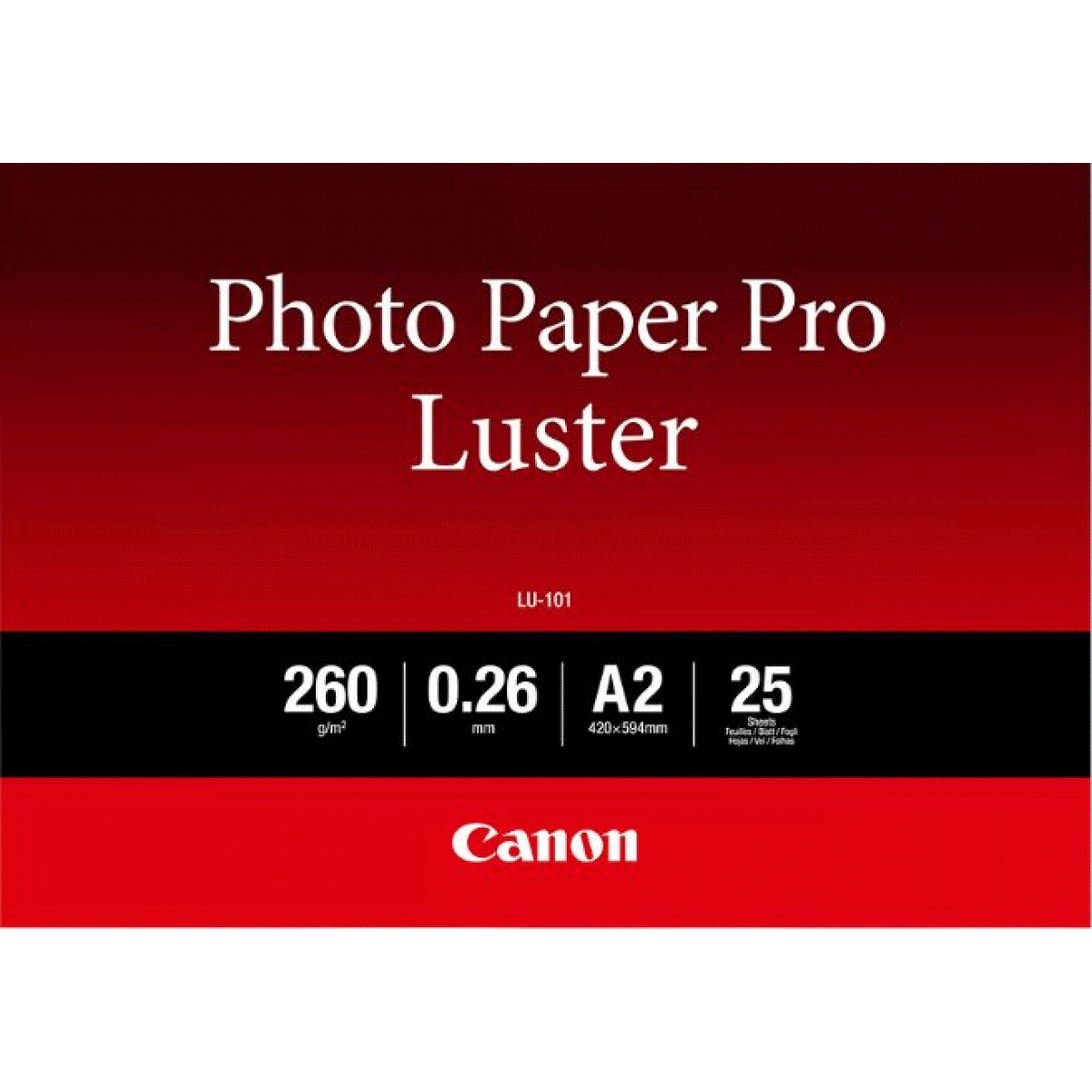 Canon Lu-101 Papel Fotográfico Blanco A2