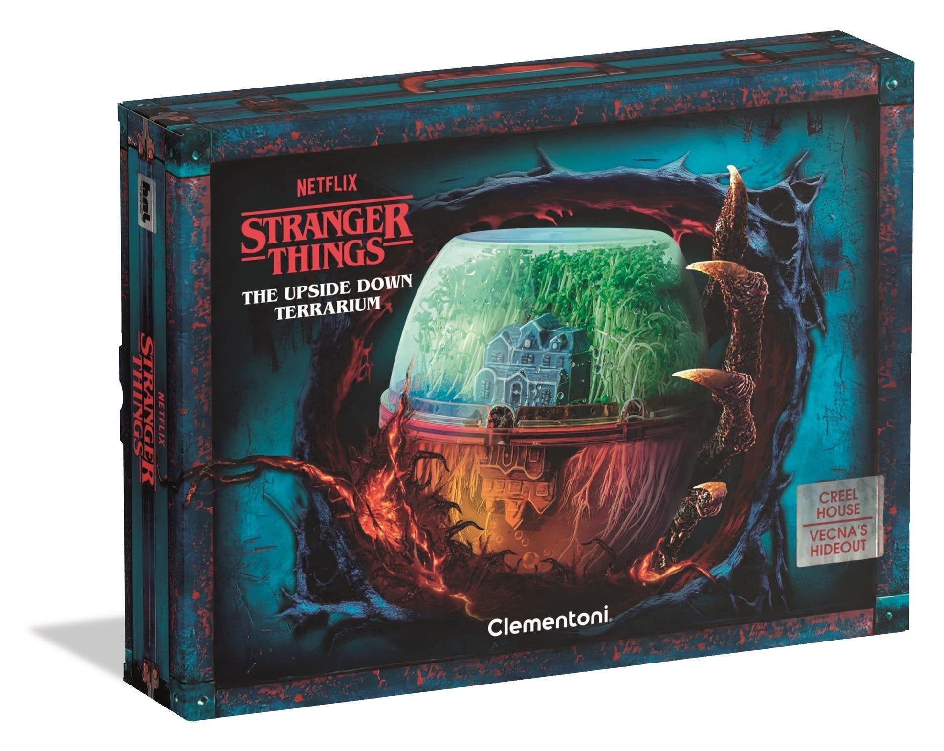 Clementoni Stranger Things - Terrario "Shadow World", Caja De Experimentos