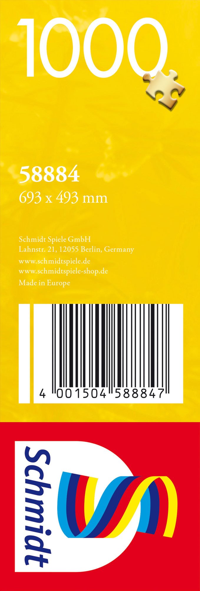 EAN 4001504588847 - Schmidt® Spiele 58884 puzzle Puzzle rompecabezas 1000 pieza(s) Paisaje imagen 3