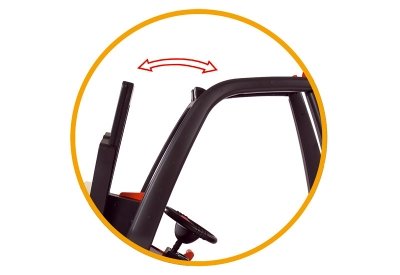Linde Forklift, Kinderfahrzeug Schwarz/Rot