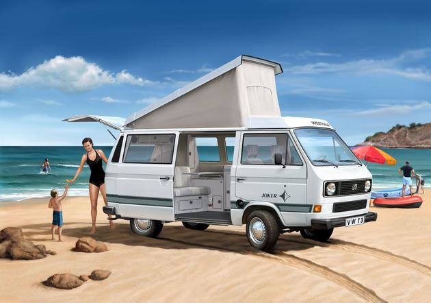 EAN 4009803073446 - Revell VW T3 Westfalia Joker Modelo a escala de camión/tráiler Kit de montaje 1:25 imagen 1