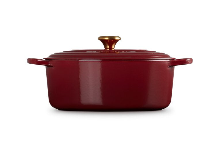 Le Creuset Signature Roaster Round 31cm Rhone (21178319494441)