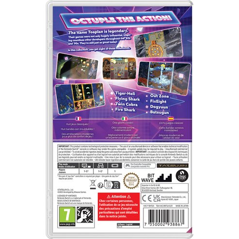Juego Toaplan Arcade Collection Vol. 1 Switch