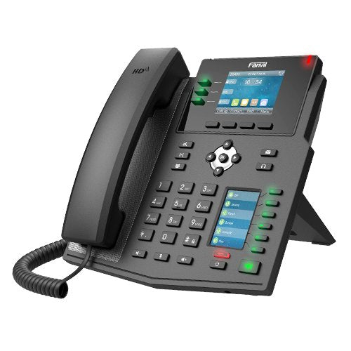 Teléfono Ip Fanvil X4u Negro