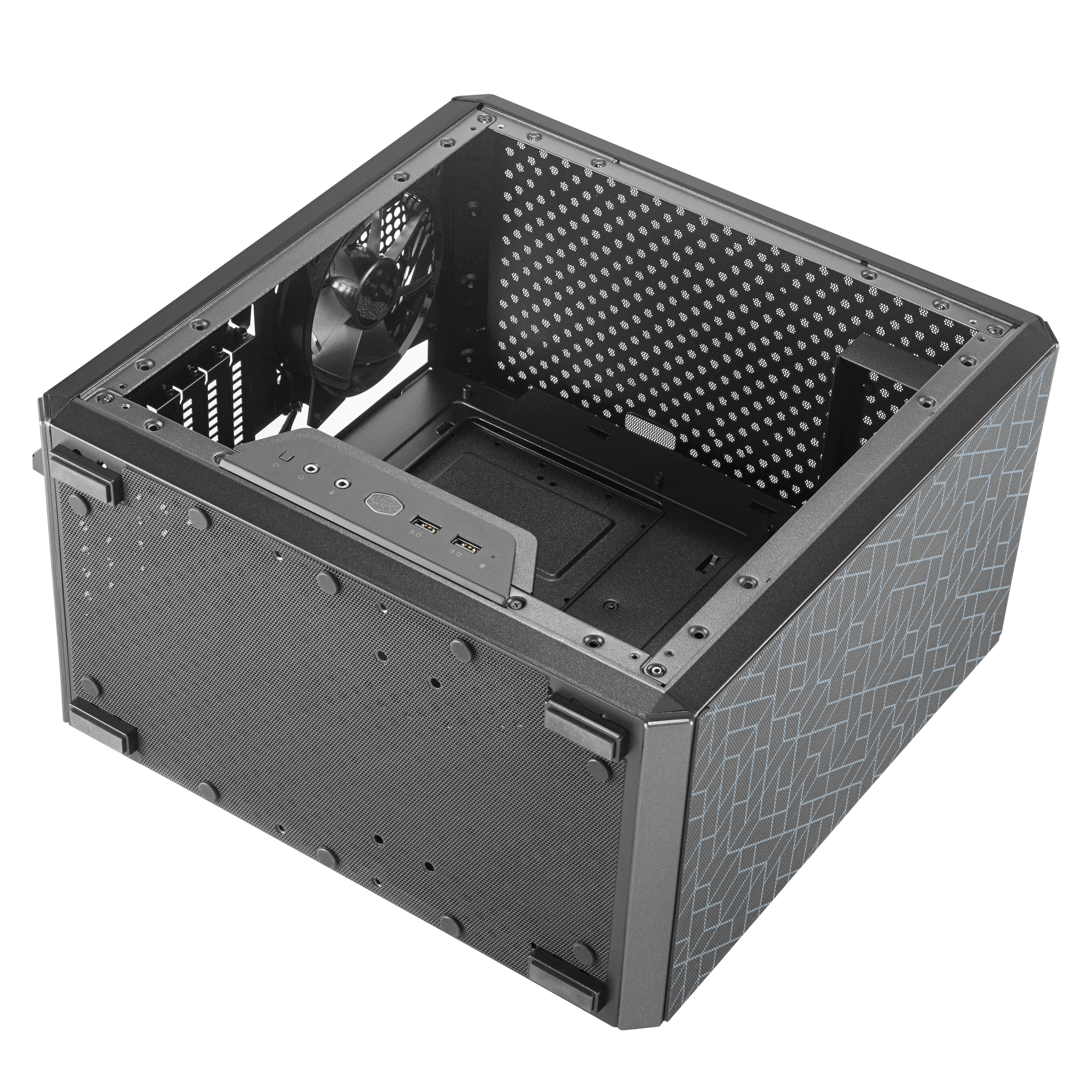 Caja Pc Cooler Master Masterbox Q500l (Black/Tempered Glas)