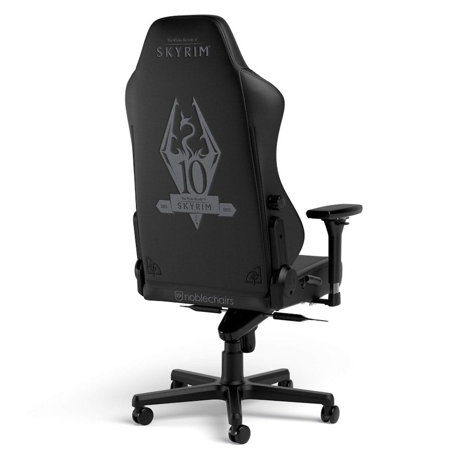 Noblechairs Hero Gaming The Elder Scrolls V: Skyrim 10th Aniversary Edition Negro Nbl-Hro-Pu-Sky