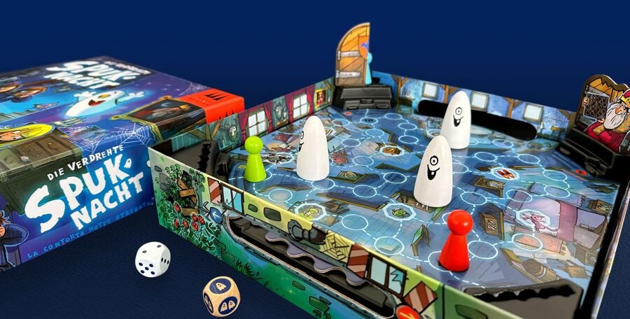 Schmidt Juega Tres Magos: La Noche Embrujada Retorcida, Juego De Mesa 40896