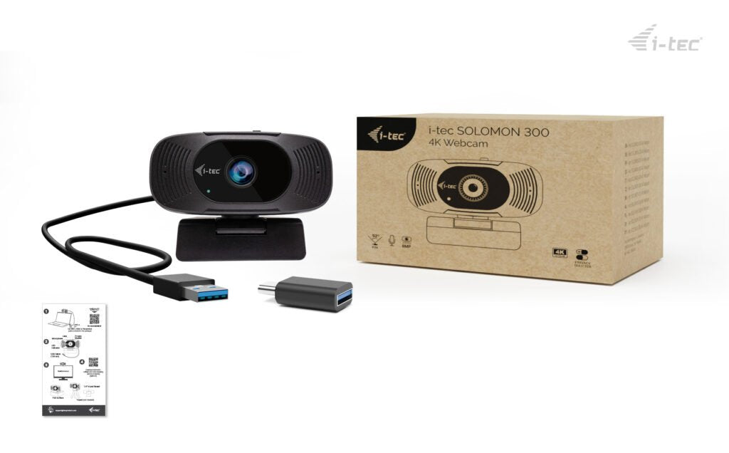 Webcam  I-Tec Solomon 300 4k