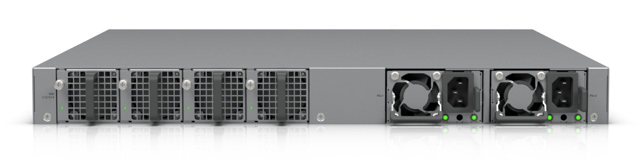 Ubiquiti Switch Unifi 16x2.5g Rj45 32x10g Rj45 4xsfp28 Managed Poe+++ 2150w 19" Rack-Mountable. 1.3" Touchscreen