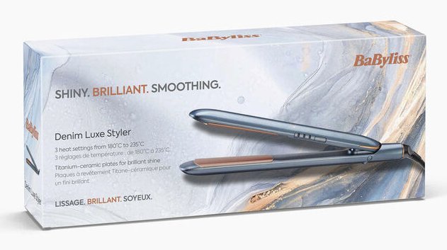 EAN 3030050193015 - BaByliss ST251PE Utensilio de peinado Plancha de pelo Caliente 2 m imagen 4