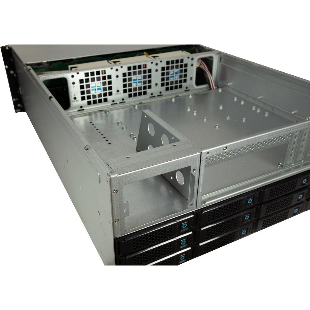 Inter-Tech 4u-4736, Servidor De Vivienda Negro