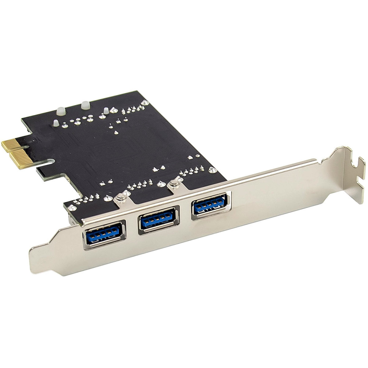 Inline Pcie Tarjeta - 3x+1x Usb 3.2 Gen.1 - Molex Kompatibler 4-Pin Stromanschluss