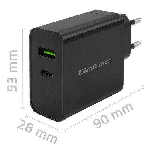 EAN 5901878523781 - Qoltec 52378 cargador de dispositivo móvil Portátil, Consola de juegos portátil, Batería portátil, Smartp imagen 5