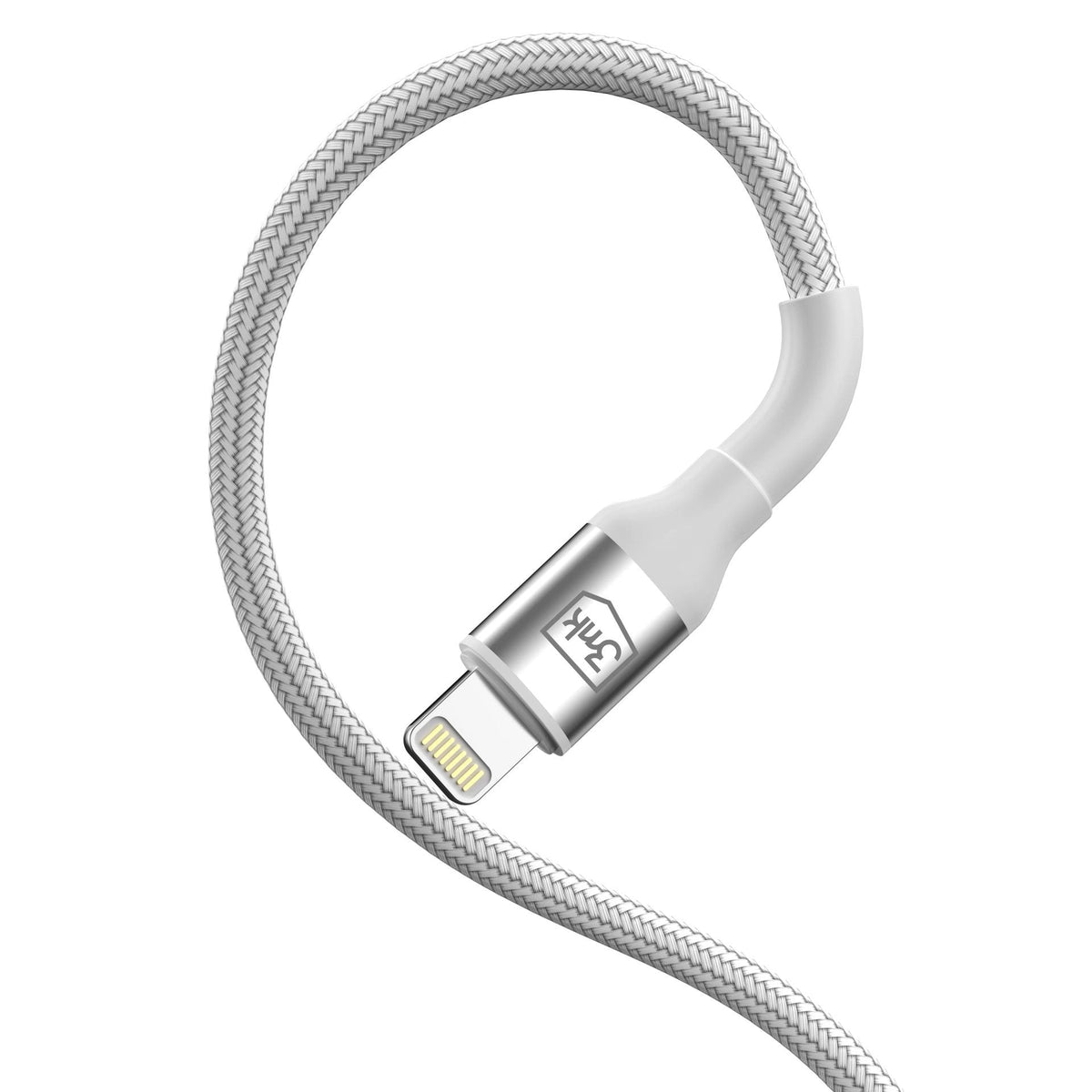 Cable 3mk Hyper N-Series A To Lightning 2m Qc 3.0 5v 2.4a 12w White