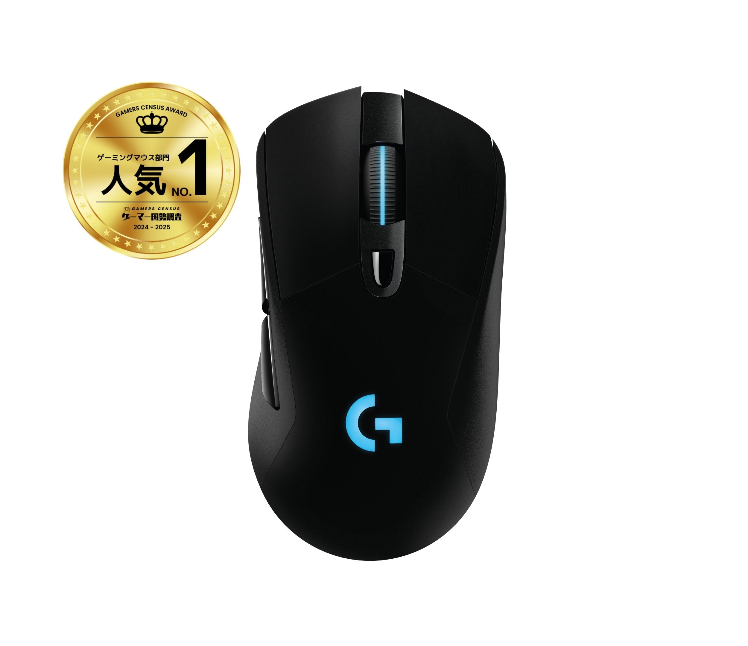 Logitech G703 Lightspeed Raton Inalambrico Usb 16000dpi - 5 Botones - Peso Ajustable - Iluminacion Led - Uso Diestro - Color Negro