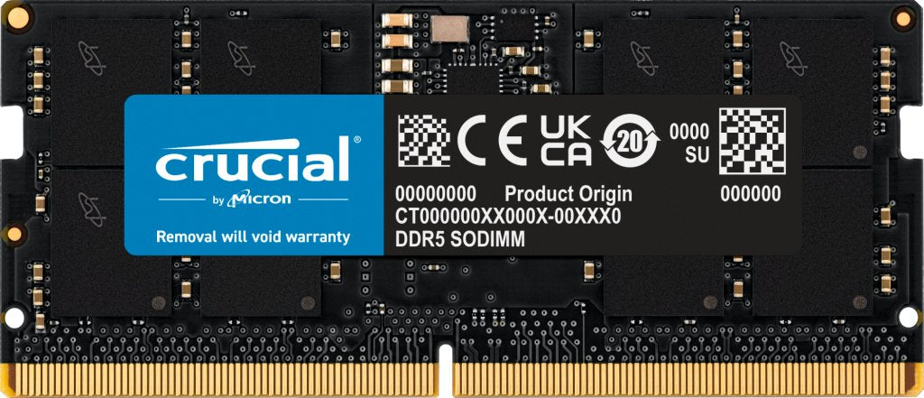 EAN 0649528906526 - Crucial CT16G48C40S5 módulo de memoria 16 GB 1 x 16 GB DDR5 262-pin SO-DIMM imagen 1