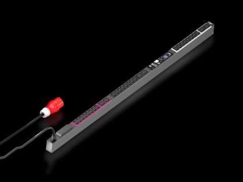Rittal Pdu Con Contador Rcm 16a 3p 24 X C13 + 6 X C19