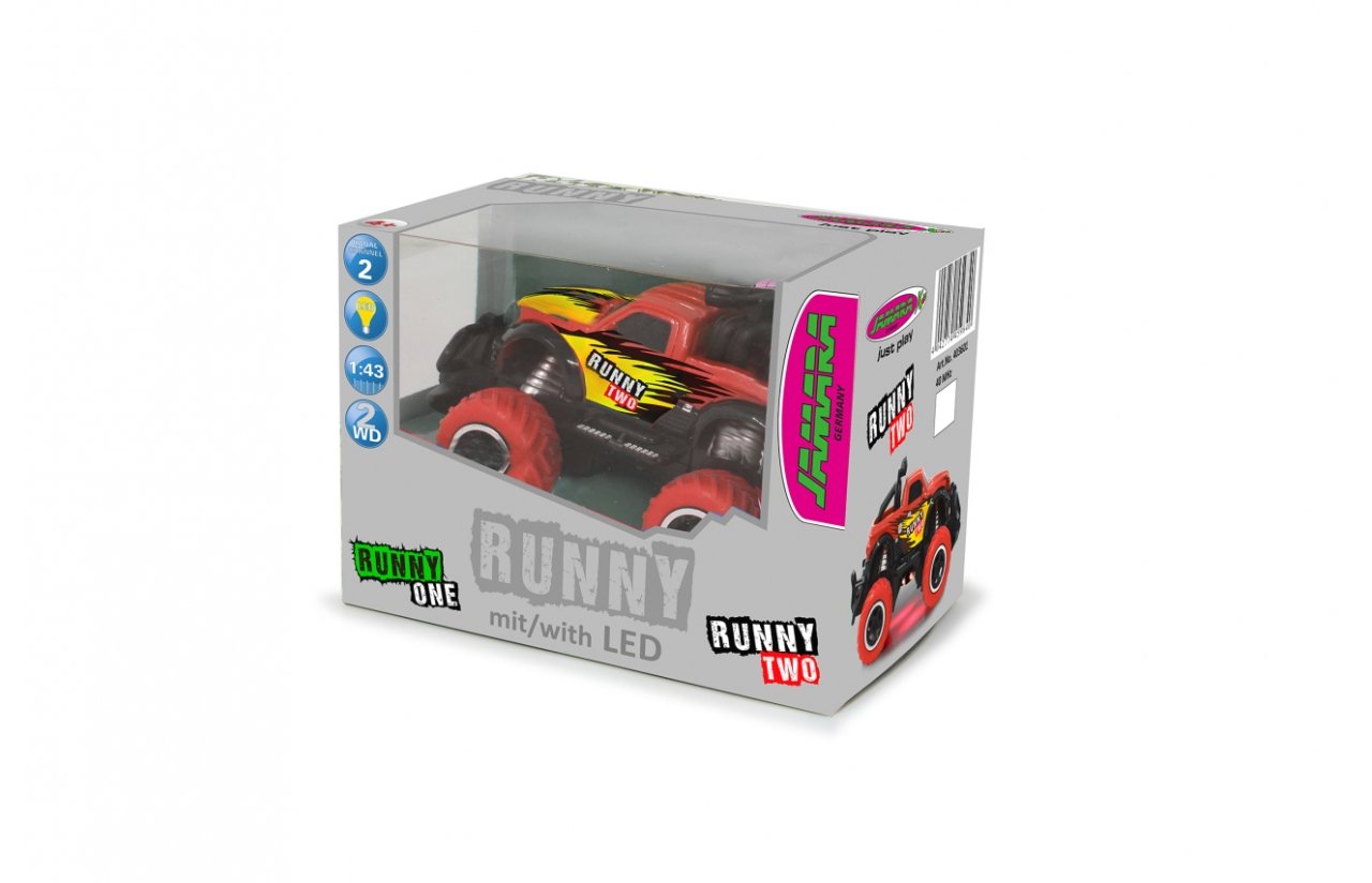Jamara Runny Two Rojo 1:43 40mhz