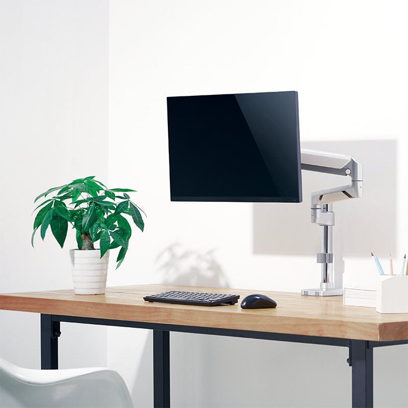 Logilink Bp0087 Soporte De Mesa Para Pantalla Plana 81,3 Cm (32") Abrazadera Plata