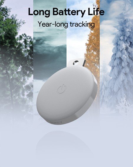 Aukey Track Mate 1 Bt Tracker With Find My Dark Gray