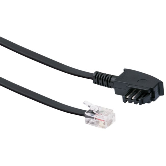 EAN 4004005504347 - Schwaiger 6.0m RJ-12 - TAE-F 6 m Negro imagen 1