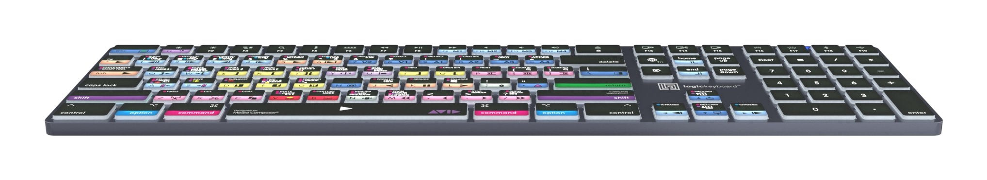Logickeyboard Avid Media Composer - Pro Titan Fr (Mac)
