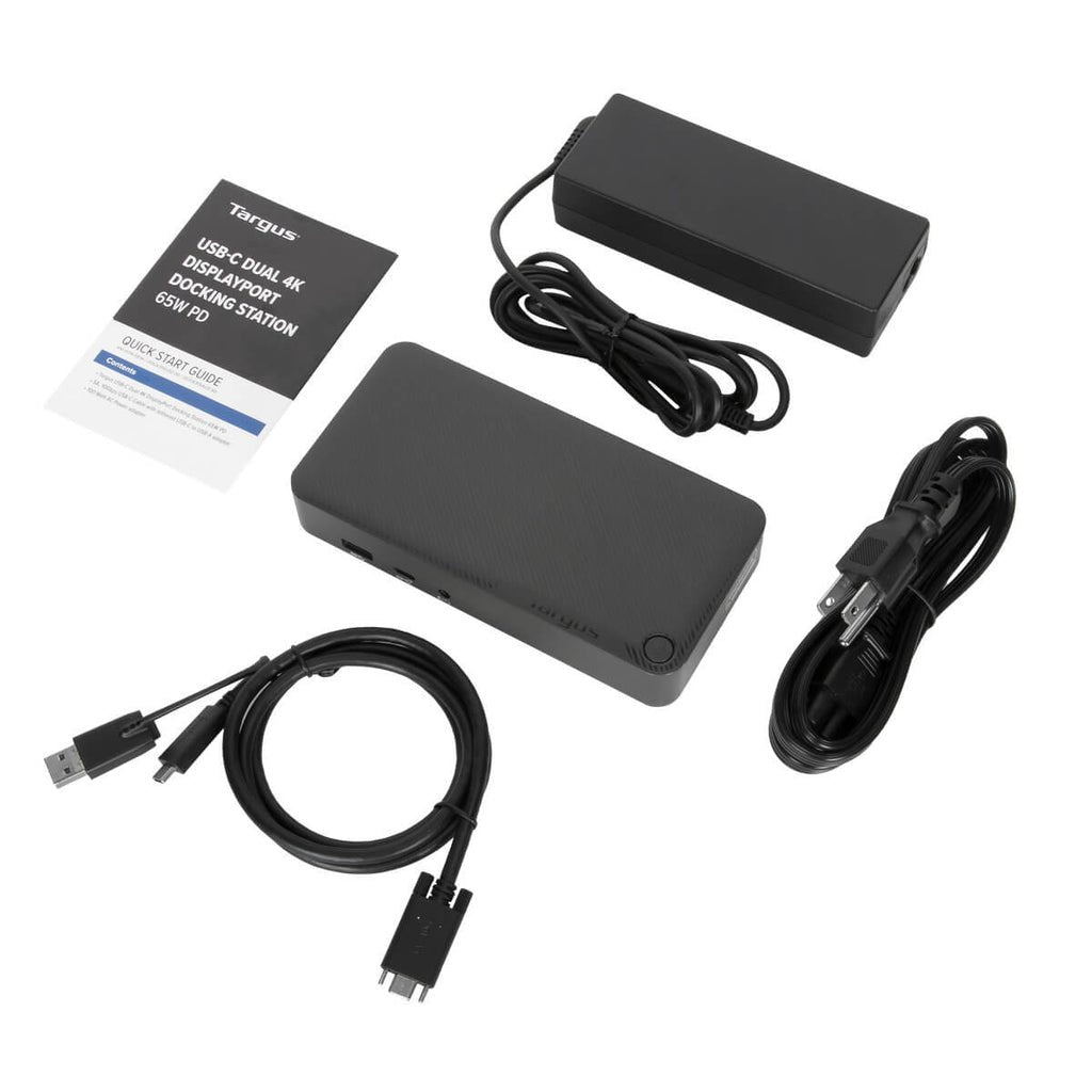 Targus Universal Usb-C Dv4k Docking Station With 65w Power Delivery