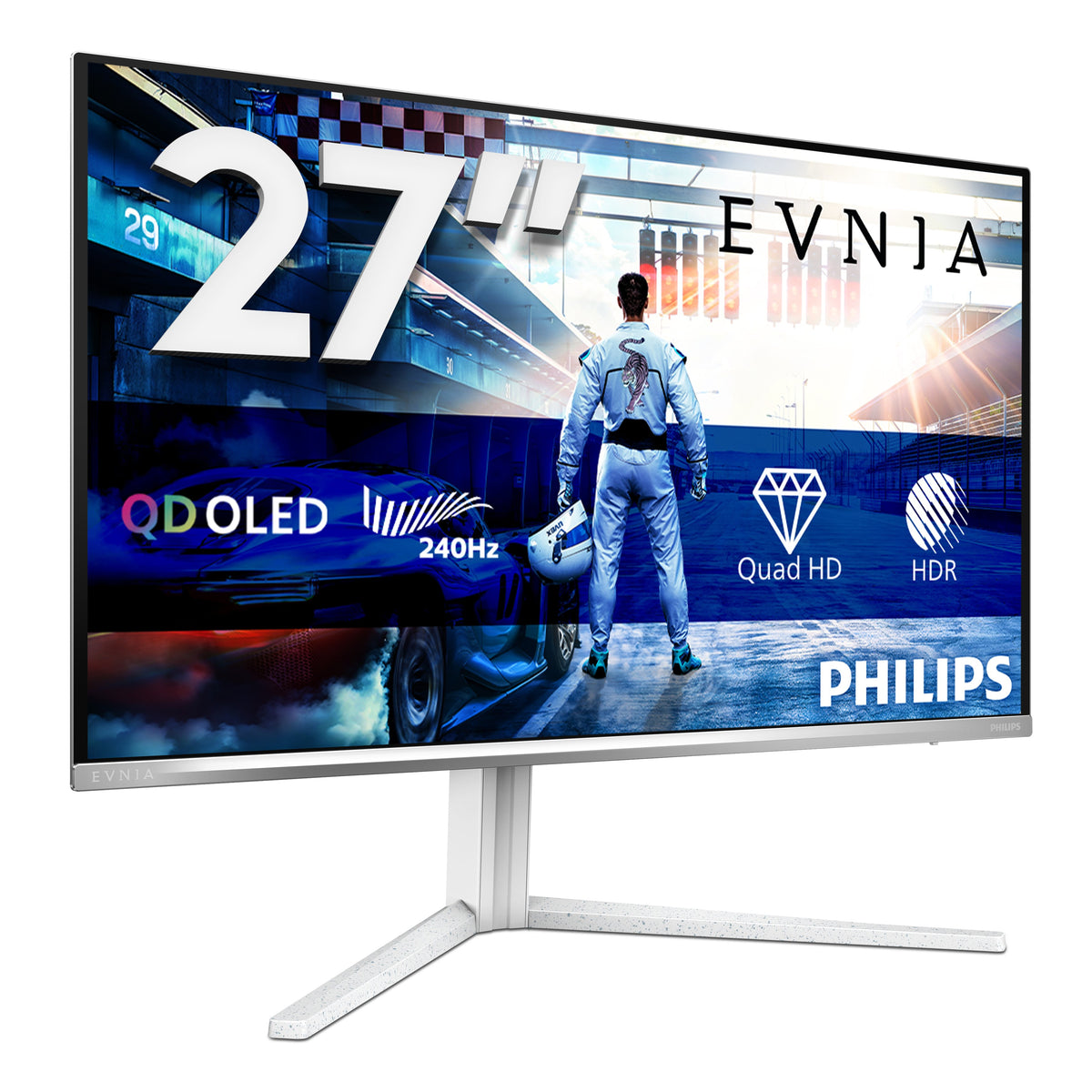 EAN 8721038006322 - Philips Evnia 6000 27M2N6501L/00 pantalla para PC 67,3 cm (26.5") 2560 x 1440 Pixeles Quad HD QD-OLED Bla imagen 4