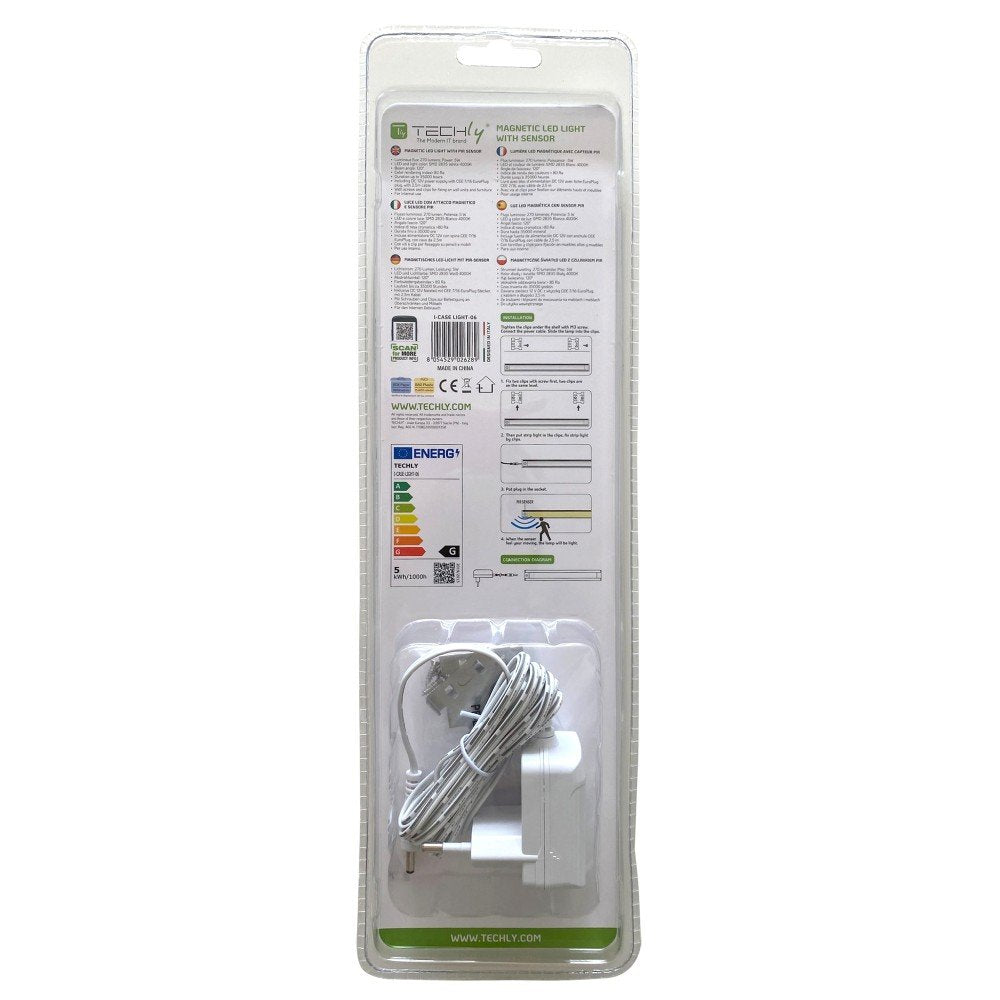 Techly I-Case Light-06 Panel Led Magnético Para 19'