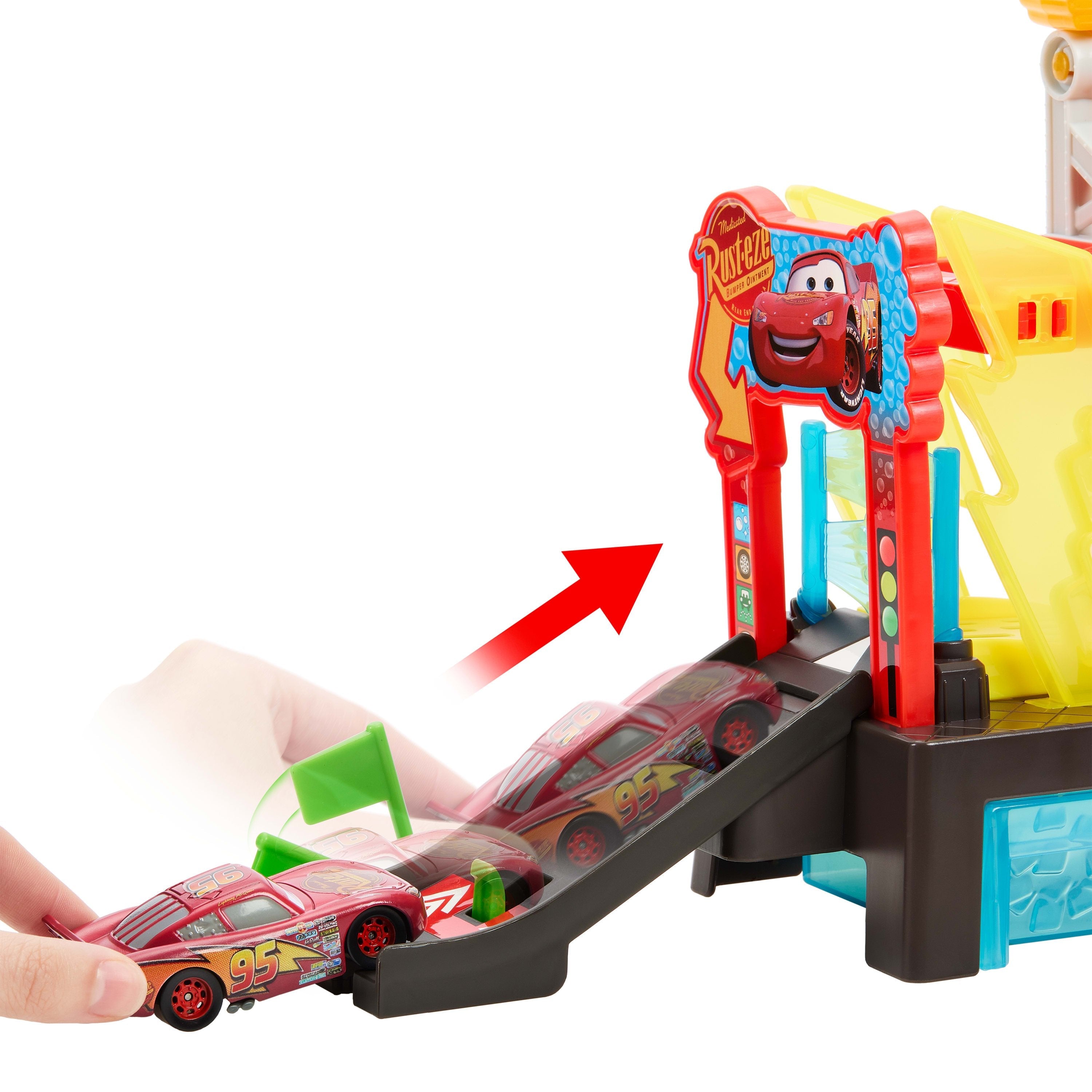 Pista Tunel De Lavado Cars Disney