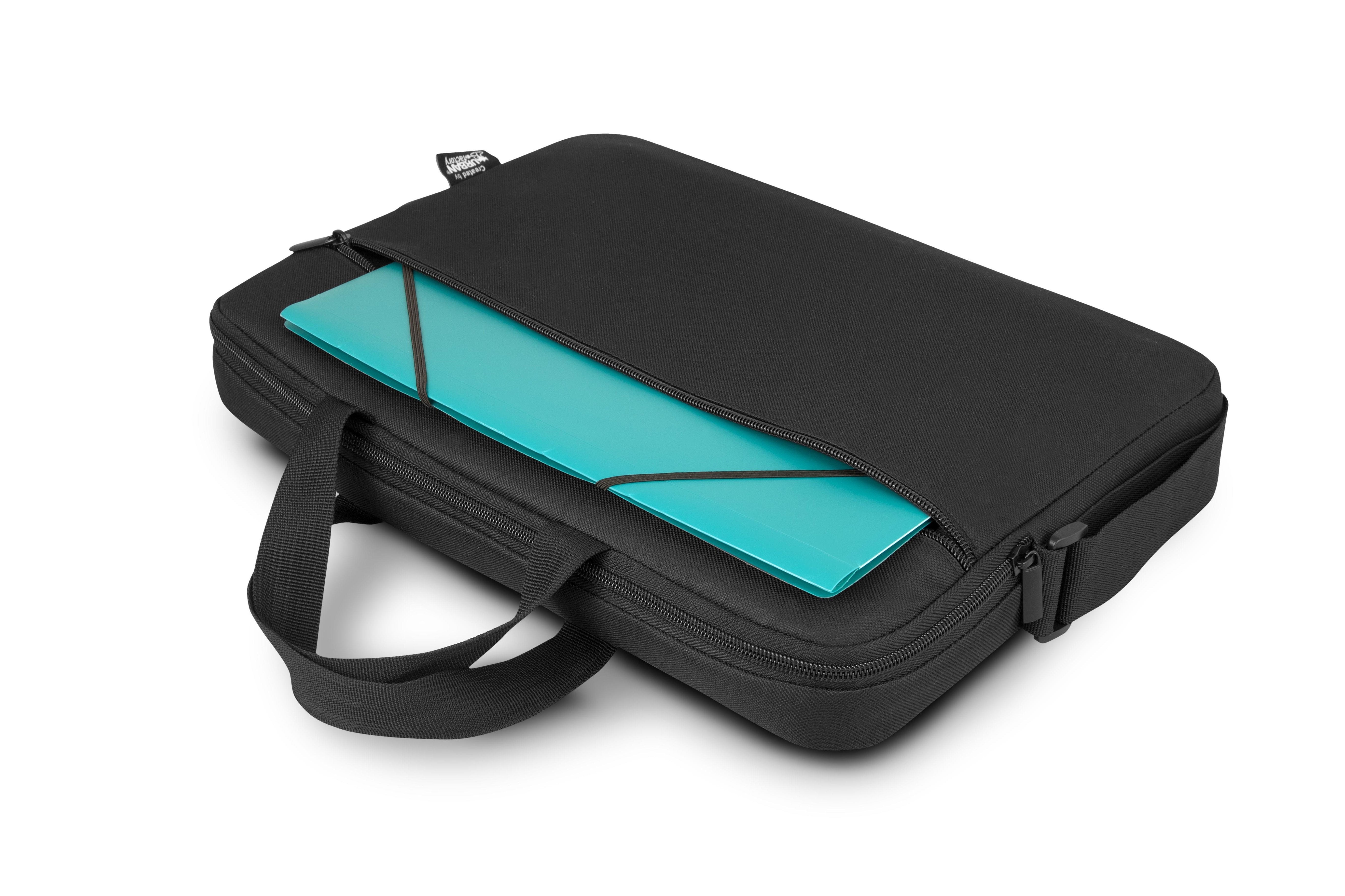 Urban Factory Nylee Maletín Negro Para Portátil Hasta 17.3"