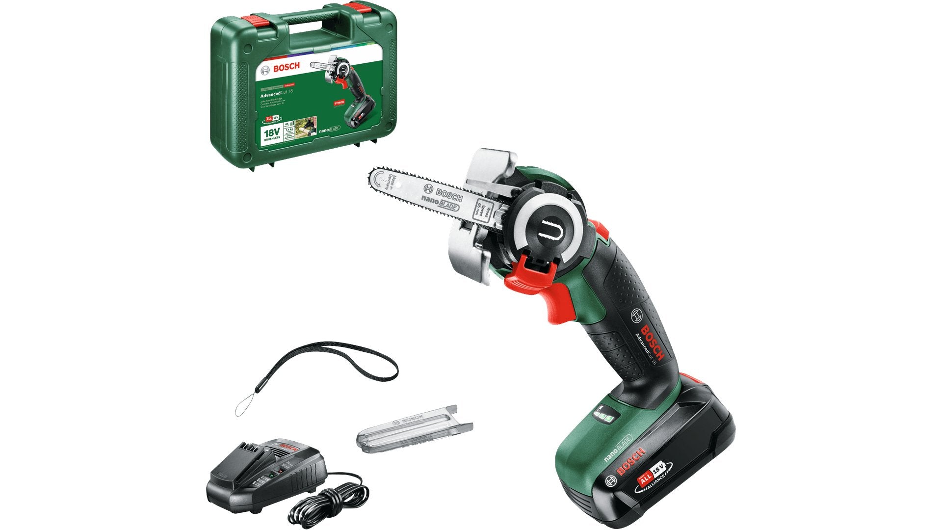 EAN 4053423201918 - Bosch AdvancedCut 18 7000 RPM Negro, Verde, Rojo, Plata imagen 2