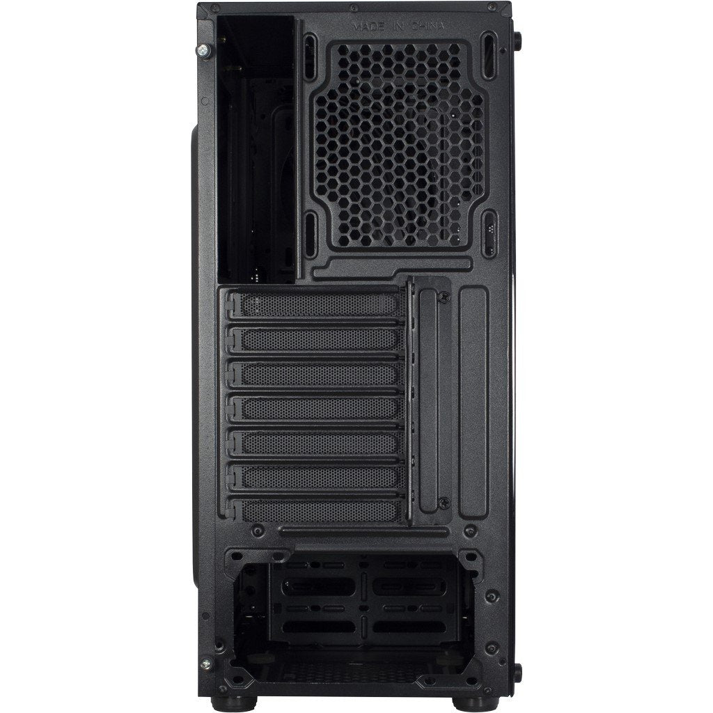 Caja Pc Inter-Tech T-11 Televen Lateral De Cristal Acrílico