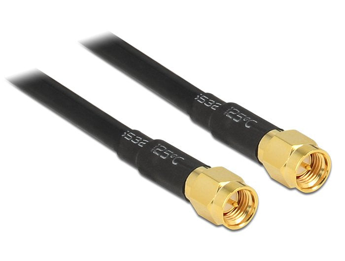 EAN 4043619888924 - DeLOCK 88892 cable coaxial LMR195 2 m SMA Negro imagen 1