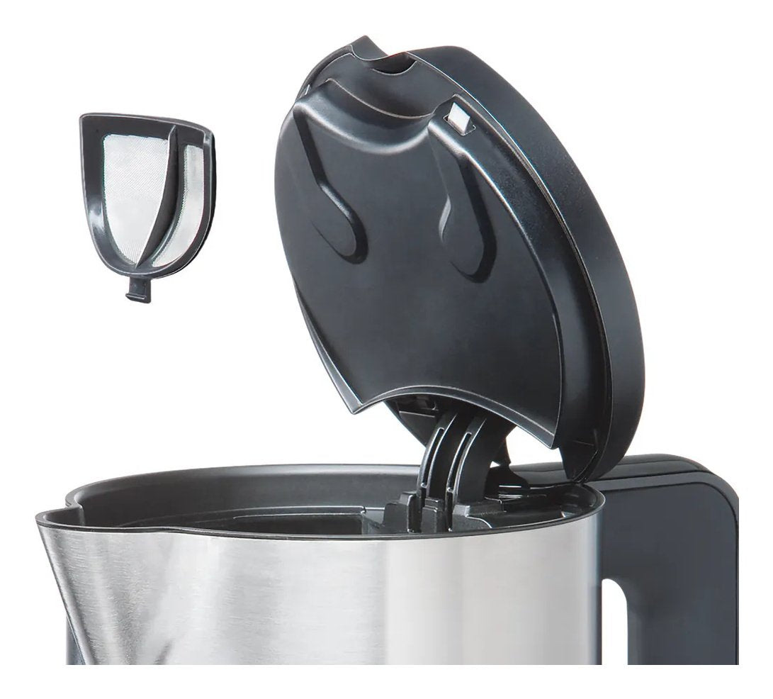 EAN 4242002824628 - Bosch TWK8611P tetera eléctrica 1,5 L 2400 W Antracita, Acero inoxidable, Blanco imagen 4
