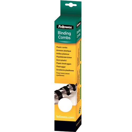 Fellowes Pack De 25 Canutillos Blancos 8 Mm