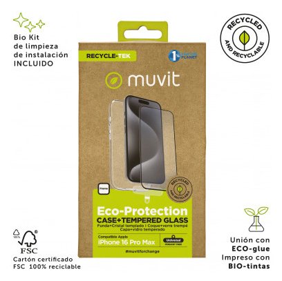 EAN 8426801174856 - Muvit MCPAK0103 funda para teléfono móvil 17,5 cm (6.9") Transparente imagen 6