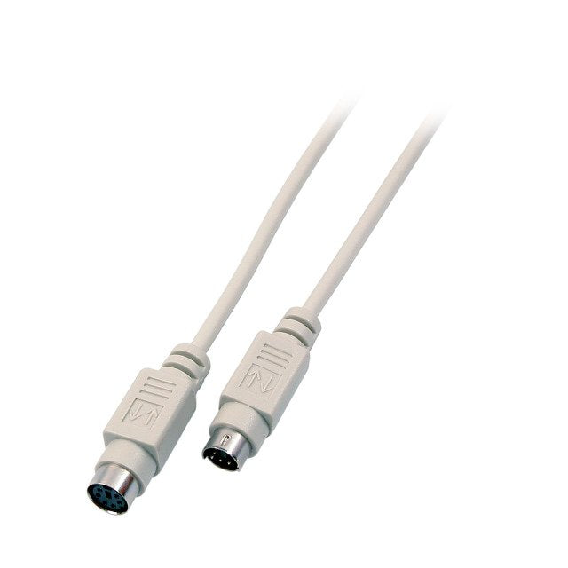 Efb Raton -Tastatur Verlngerungscable, 2x Ps 2, St.-Bu., 5,0m, Beige
