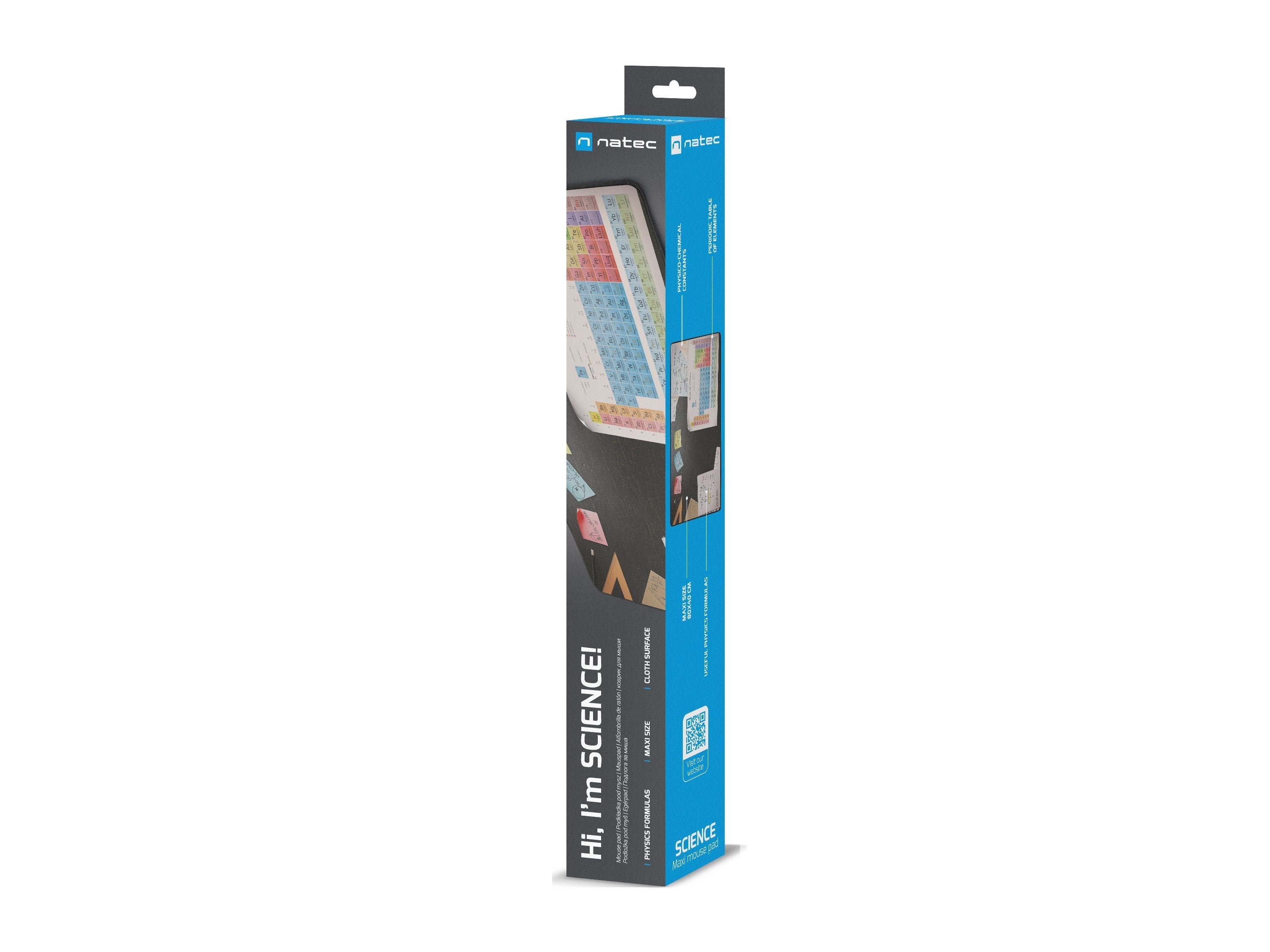 Pad Under The Mouse Natec Science Maxi Npo-1456 (800 Mm X 400mm)