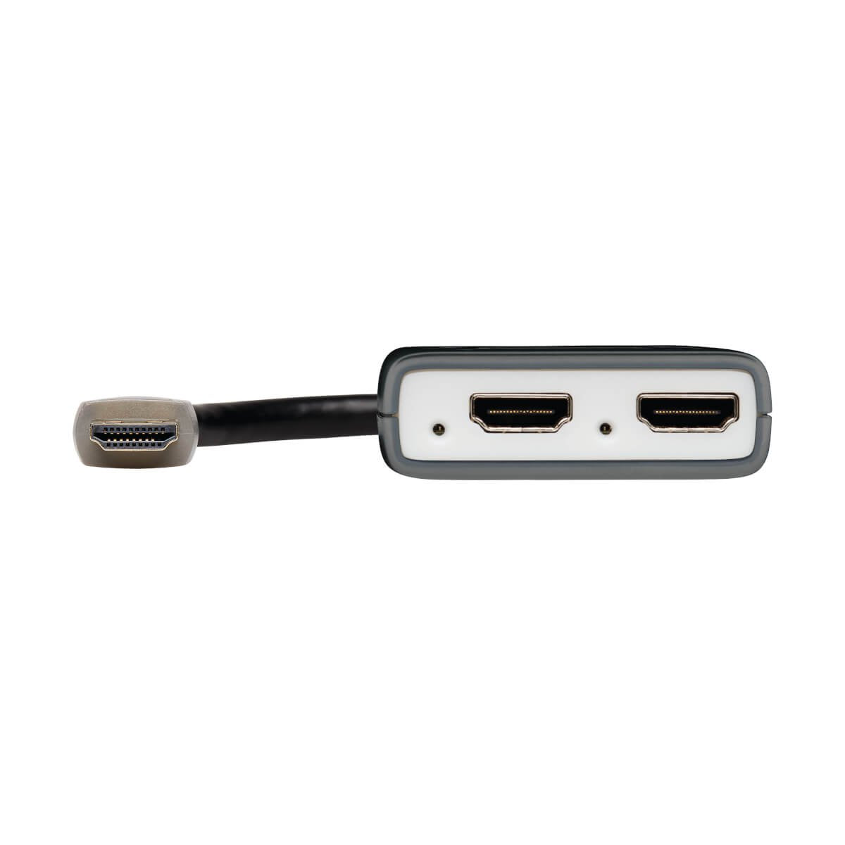 Eaton Tripp Lite   2-Port Hdmi Splitter 4k @ 60 Hz 4:4:4 Multi-Resolution Support Hdr Hdcp 2.2 Usb Powered Taa
