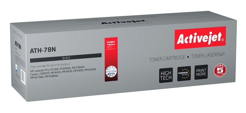 EAN 5901452136673 - Activejet ATH-78N cartucho de tóner 1 pieza(s) Compatible imagen 1