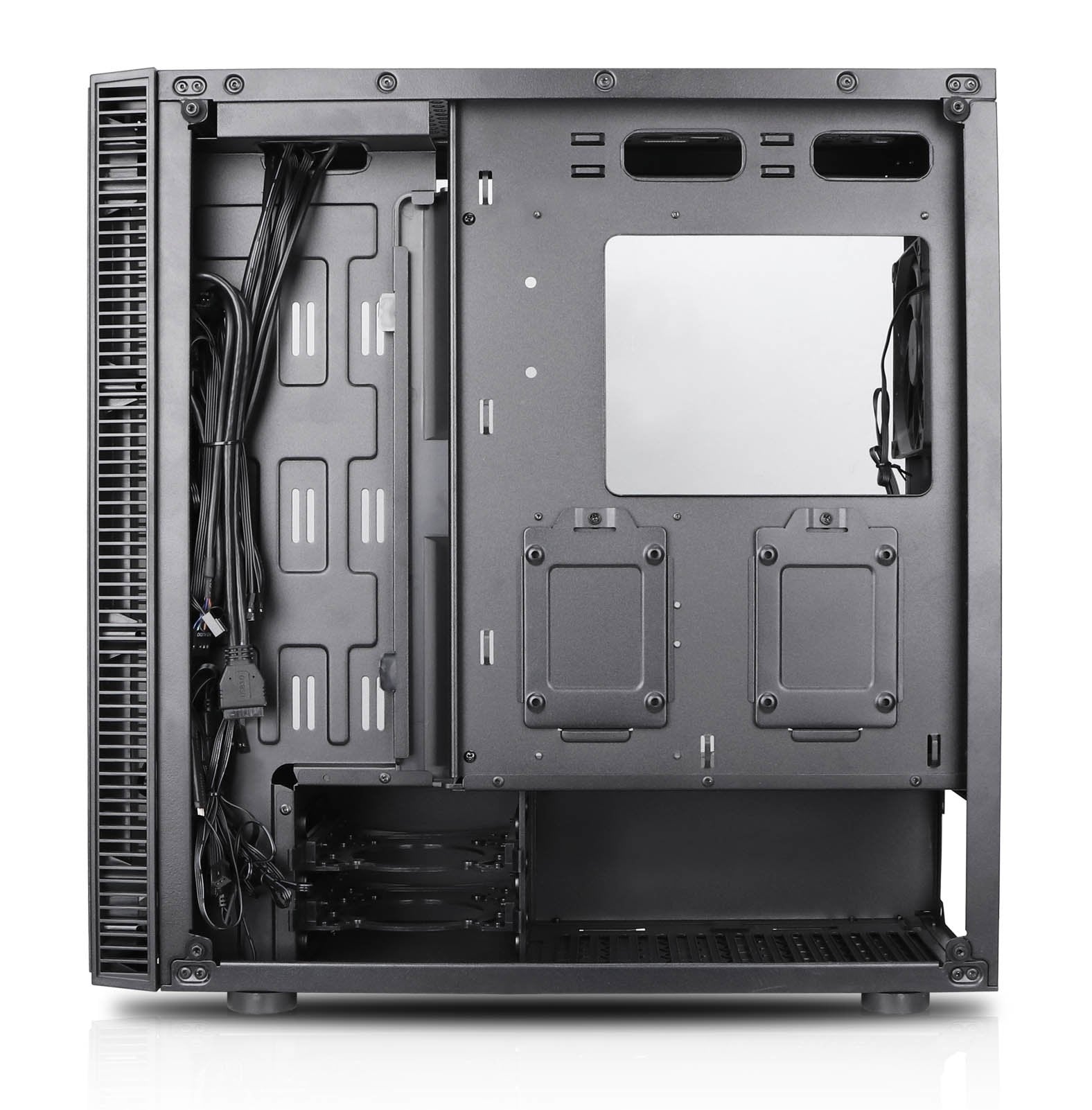 Caja Pc Cooltek Vier Midi Tower Rgb Negro Atx/M-Atx/Itx