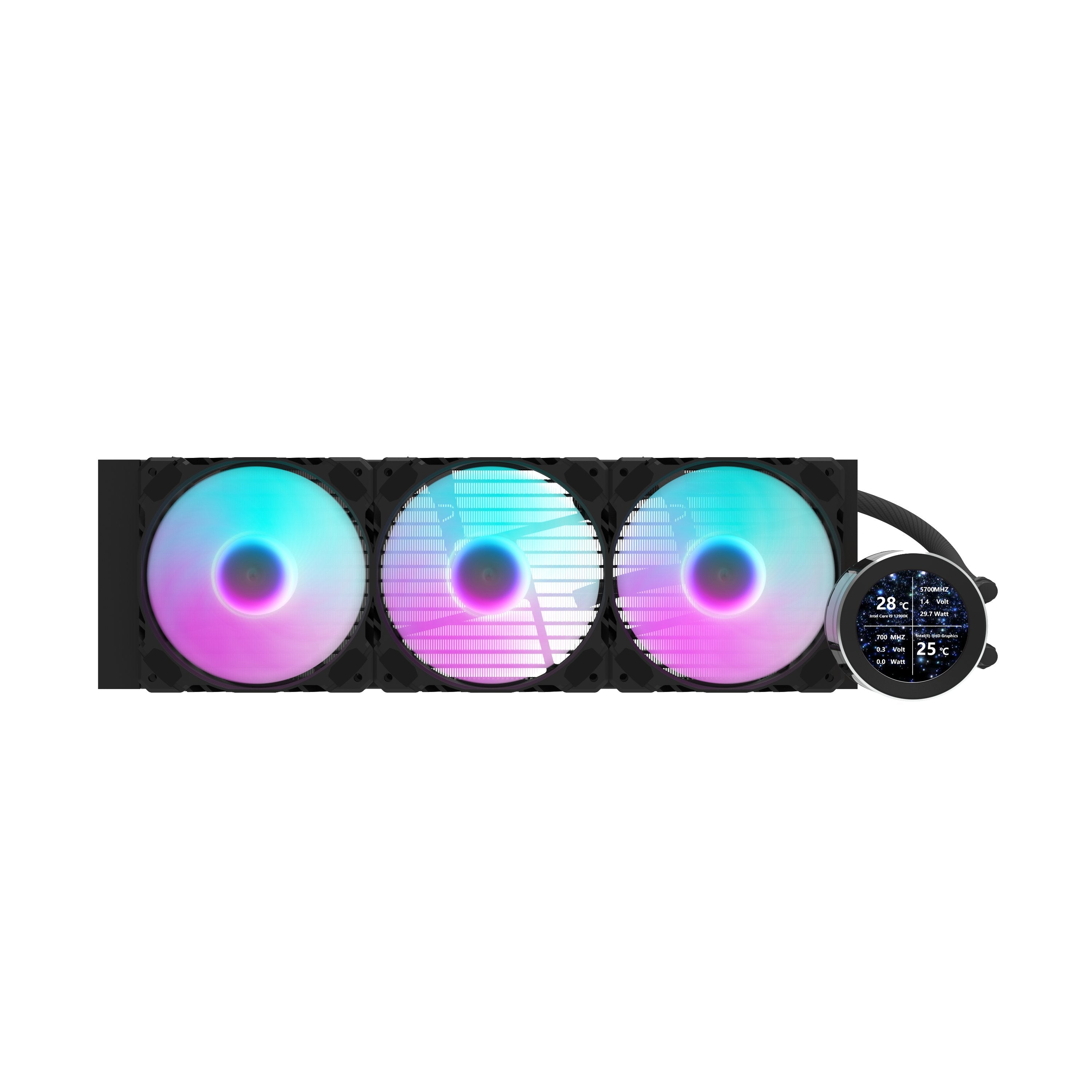 EAN 4711527004513 - darkFlash DW-DN360S-B-ES1 sistema de refrigeración para ordenador Carcasa del ordenador Sistema de refrig imagen 2