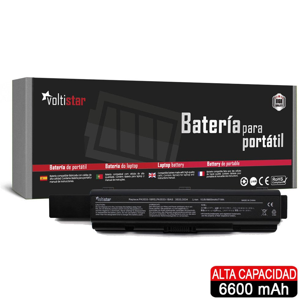 Batería De Alta Capacidad Para Portátil Toshiba Satellite L500 L300 L500d L505 L505d A200 A205